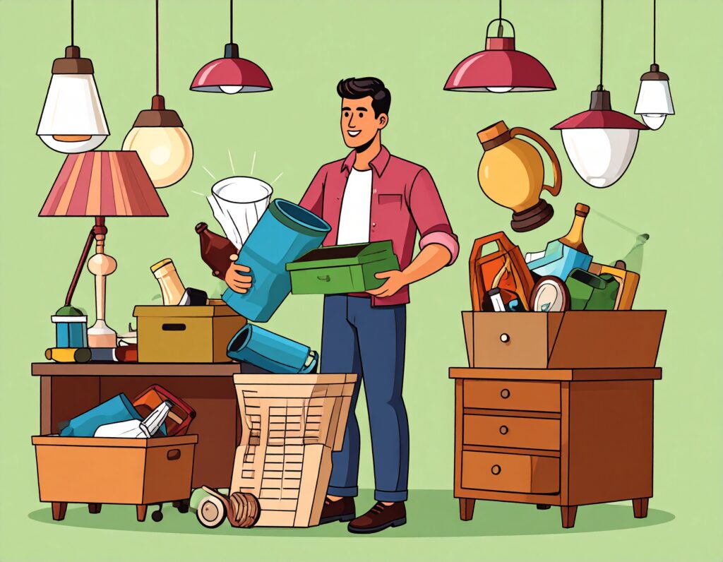 La Recyclerie Ressourcerie de la Marcotte. trier et donner une seconde vie aux objets