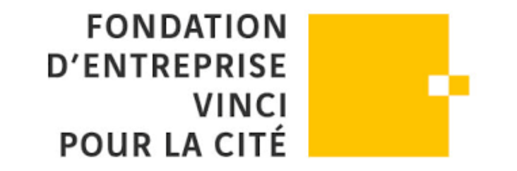 Logo Fondation Vinci pour la Cité – mécène .Nos partenaires – La Marcotte (EBE Petit‑Couronne)