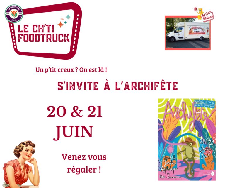Foodtruck à l’Archifête de Petit-Couronne